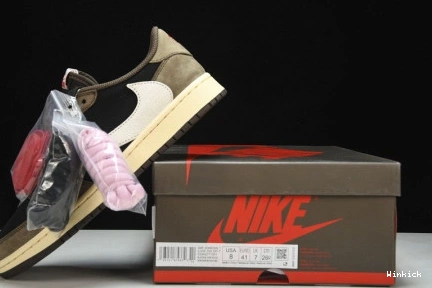 SCOTT DARK LOW TRAVIS 1 AIR CQ4277-001 JORDAN MOCHA 0902